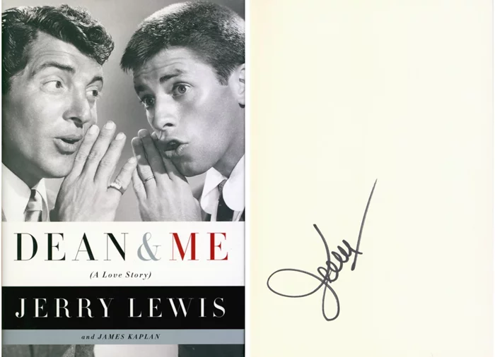 Jerry Lewis autograph