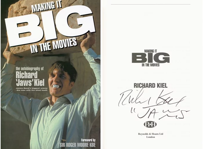 Richard Kiel autograph