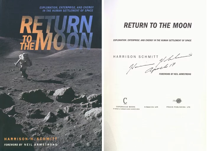 Harrison Schmitt autograph