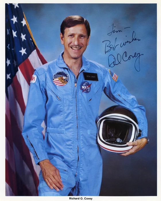 Richard O. Covey autograph