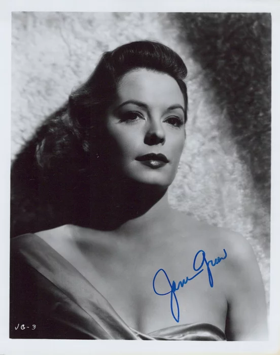 Jane Greer autograph