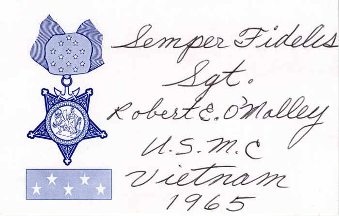Robert E. O'Malley autograph