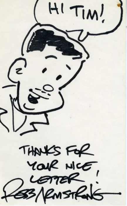 Robb Armstrong autograph