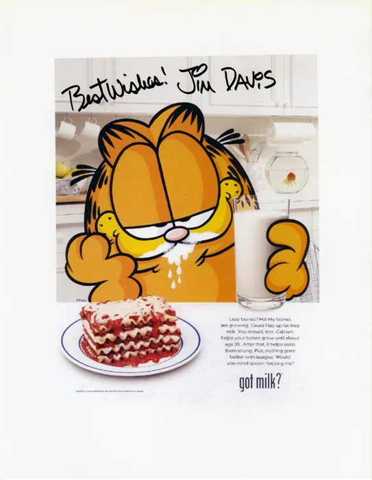 Jim Davis autograph
