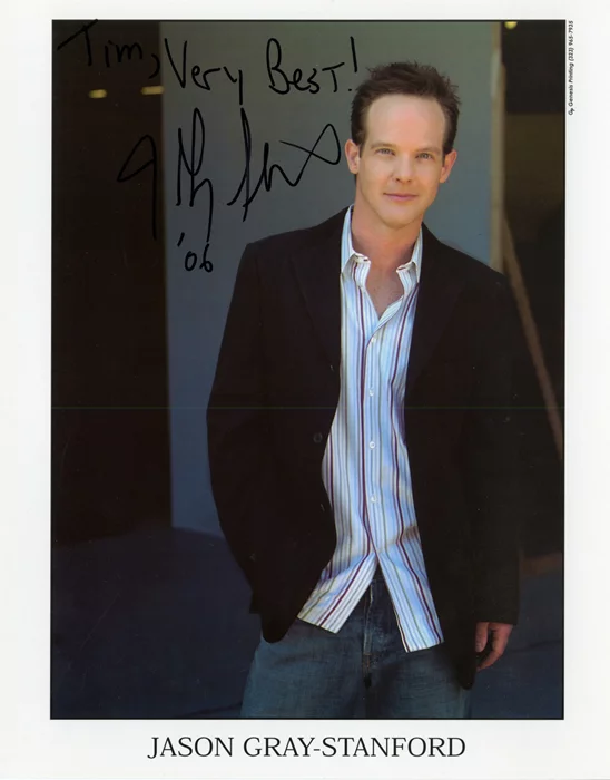 Jason Gray-Stanford autograph