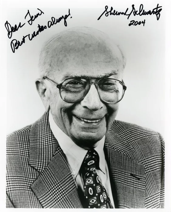 Sherwood Schwartz autograph