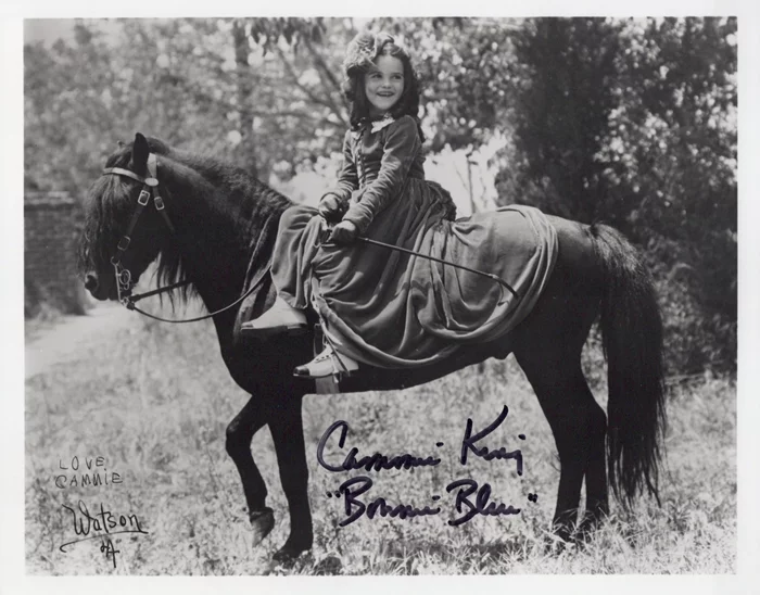 Cammie King autograph