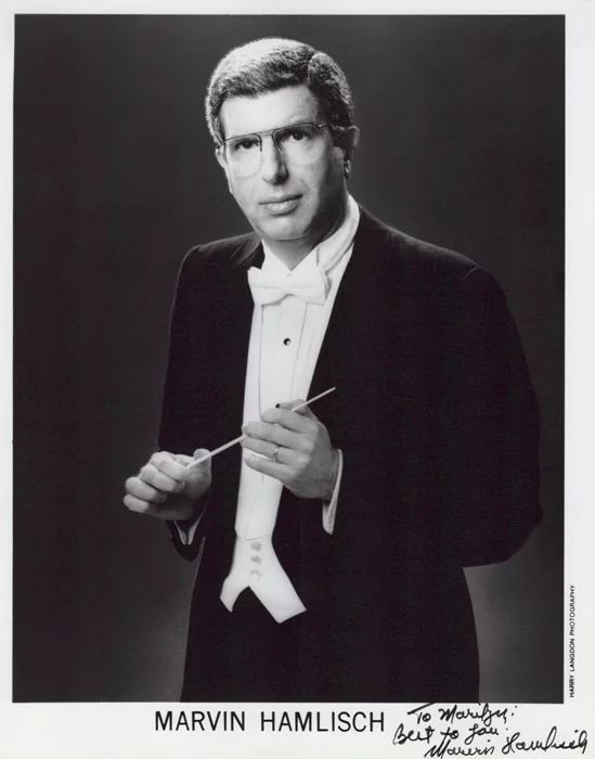 Marvin Hamlisch autograph