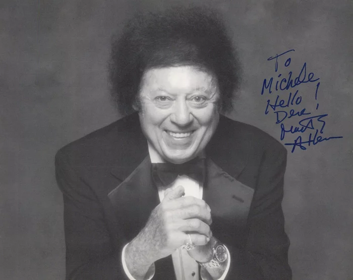 Marty Allen autograph
