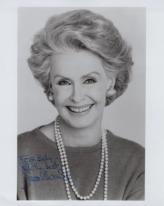 Dina Merrill autograph