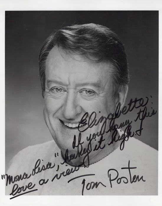 Tom Poston autograph