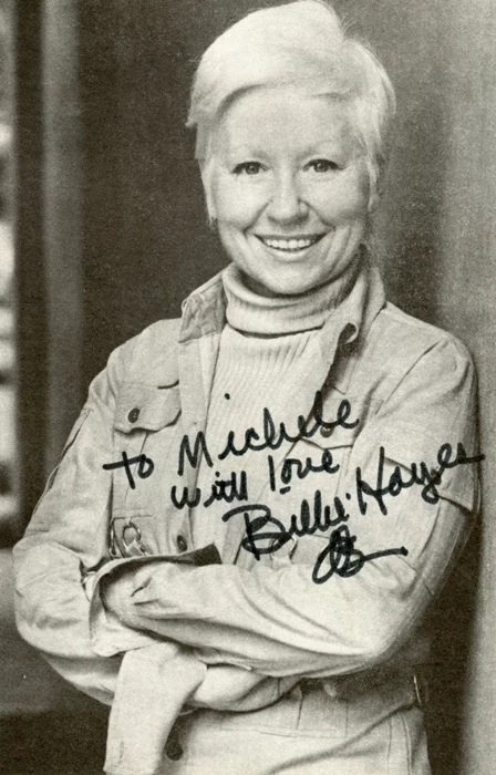 Billie Hayes autograph
