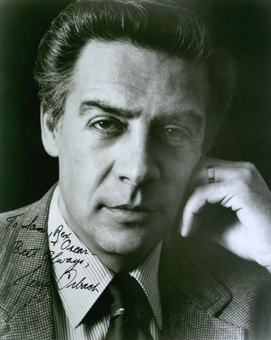 Jerry Orbach autograph