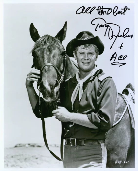 Troy Donahue autograph