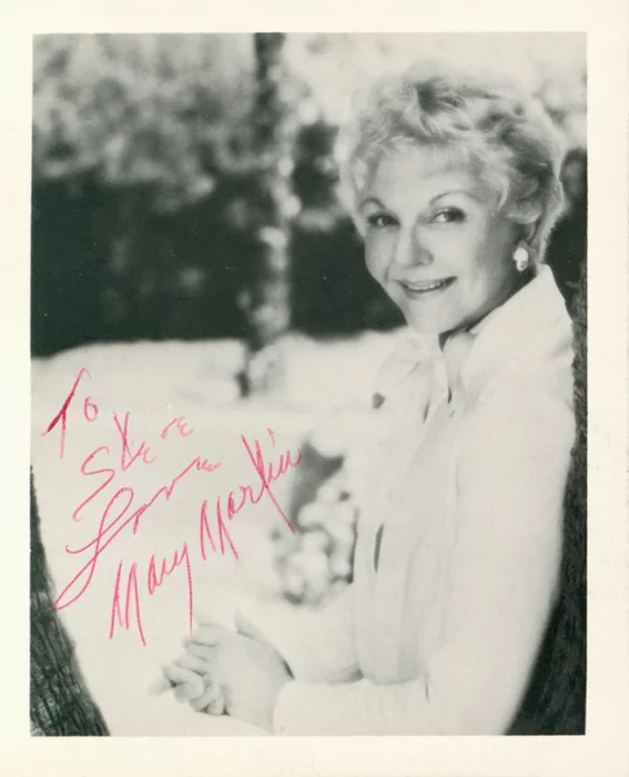 Mary Martin autograph