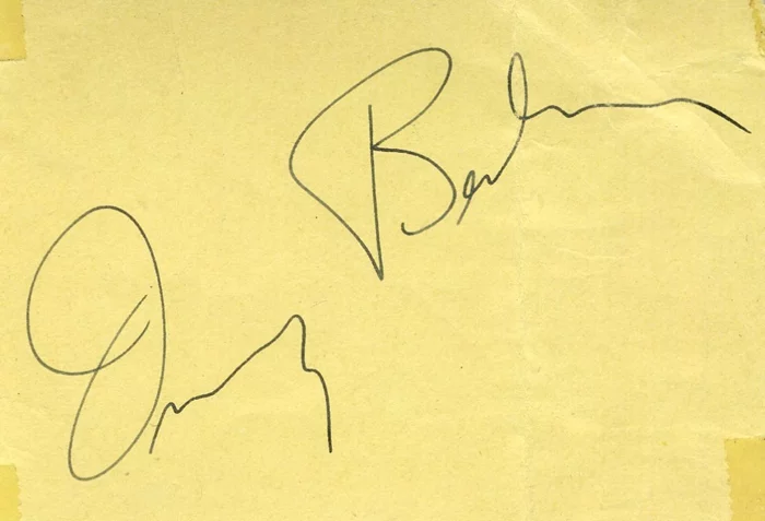 Irving Berlin autograph