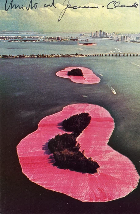 Christo and Jeanne-Claude autograph