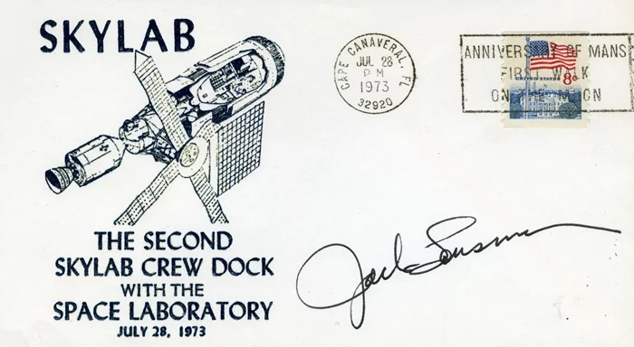 Jack Lousma autograph