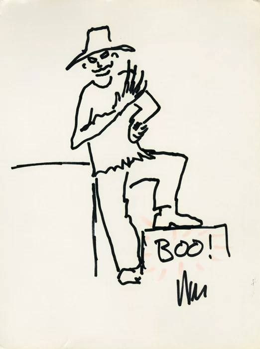 Wes Craven autograph