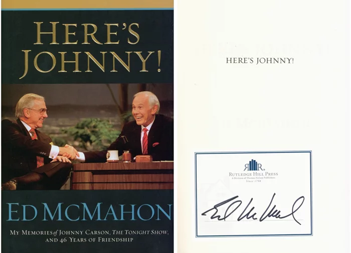 Ed McMahon autograph