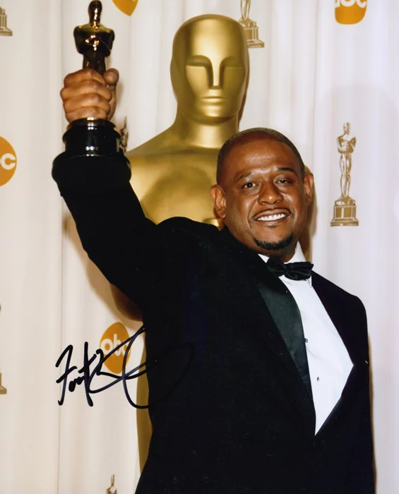 Forest Whitaker autograph