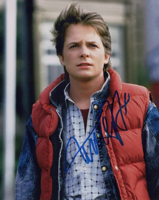 Michael J. Fox autograph