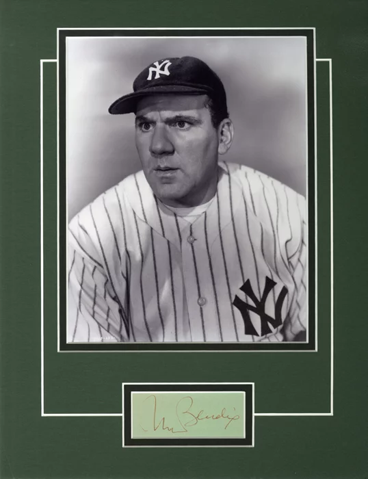 William Bendix autograph