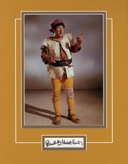 Buddy Hackett autograph