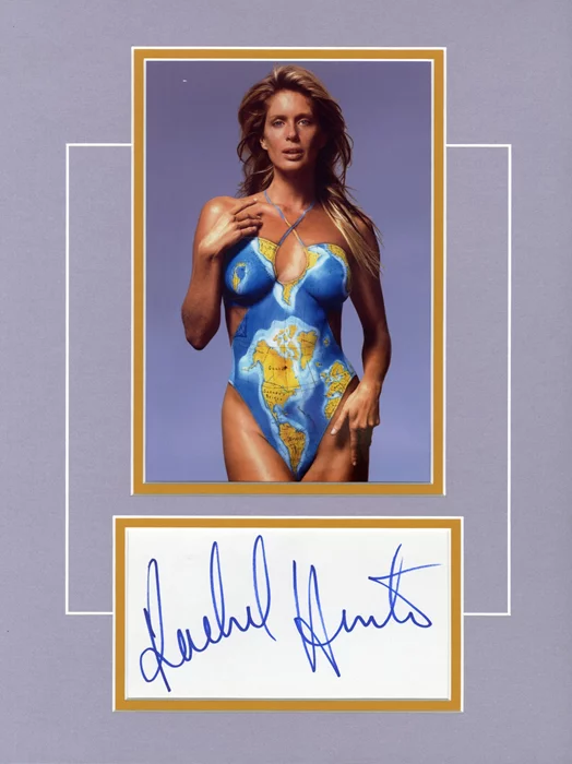 Rachel Hunter autograph