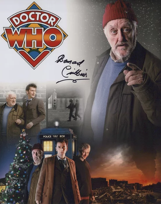 Bernard Cribbins autograph