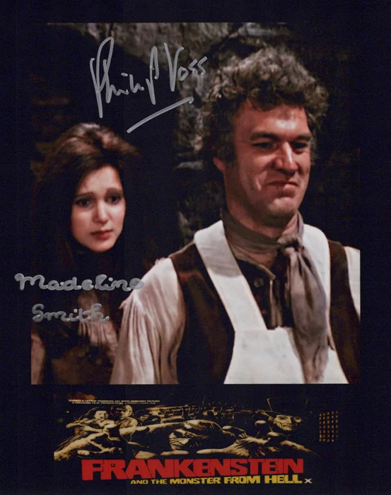 Frankenstein and The Monster From Hell autograph