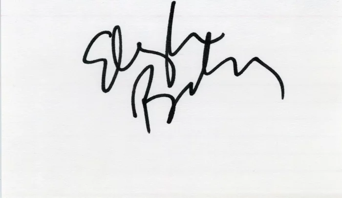 Elizabeth Berkley autograph