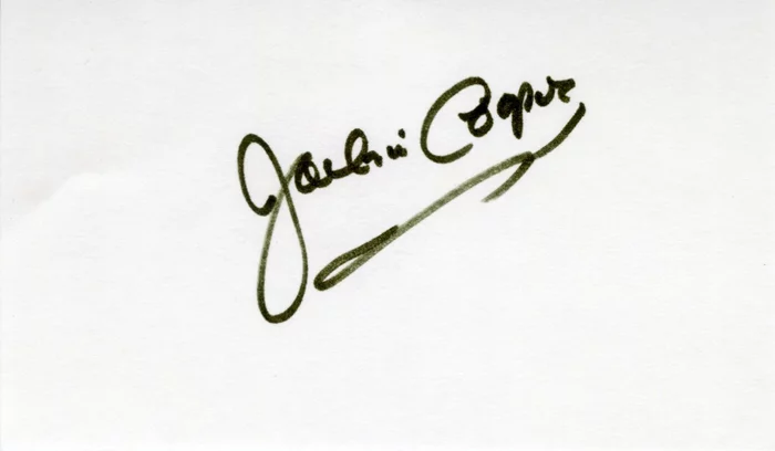 Jackie Cooper autograph