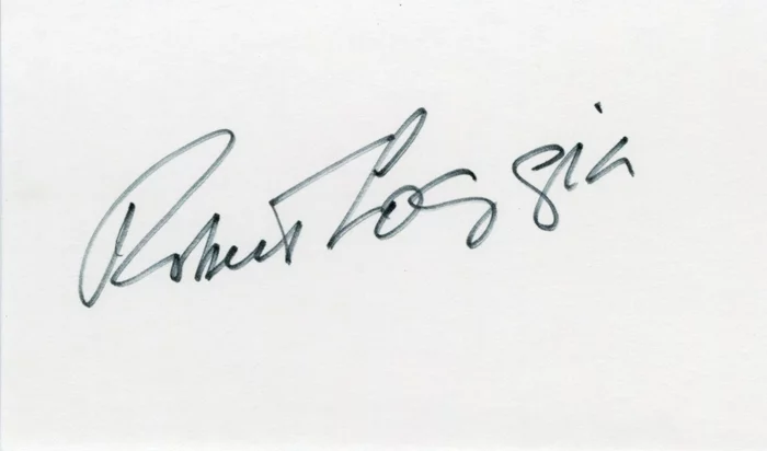 Robert Loggia autograph