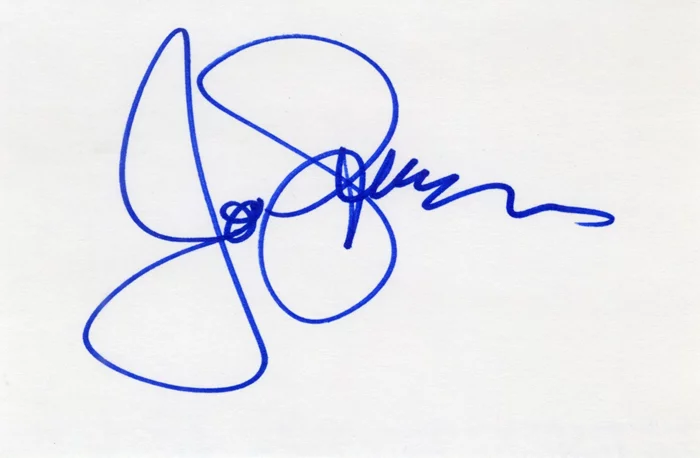 John Stamos autograph