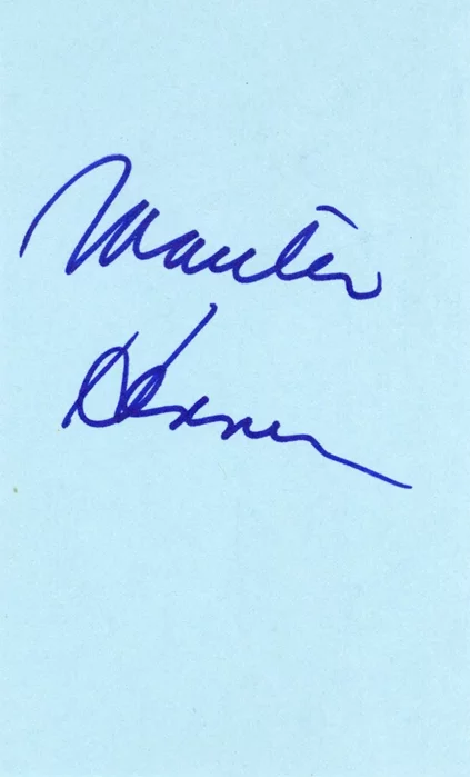 Marilu Henner autograph