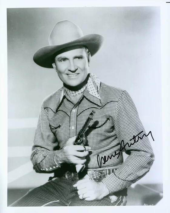 Gene Autry autograph