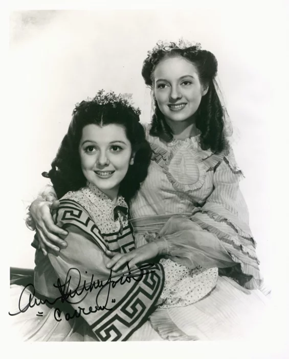 Ann Rutherford autograph