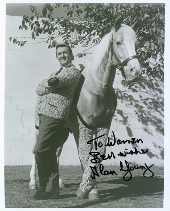 Alan Young autograph
