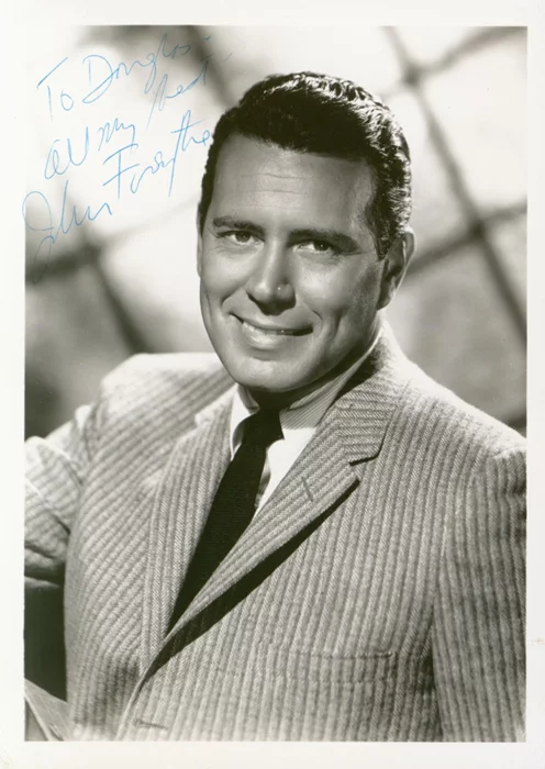 John Forsythe autograph