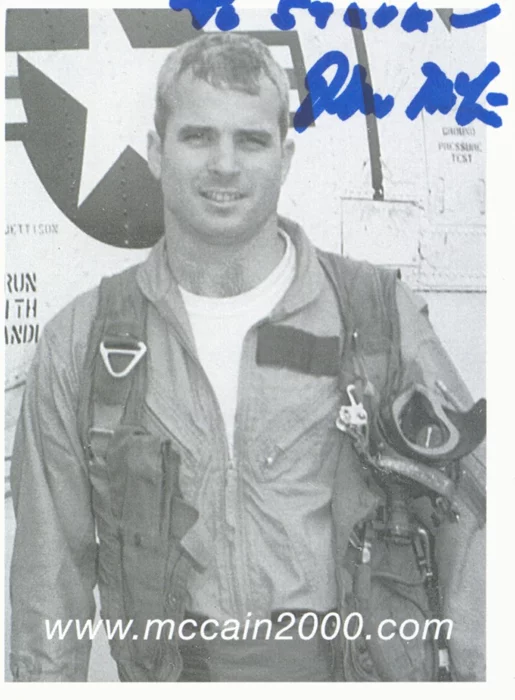 John McCain autograph