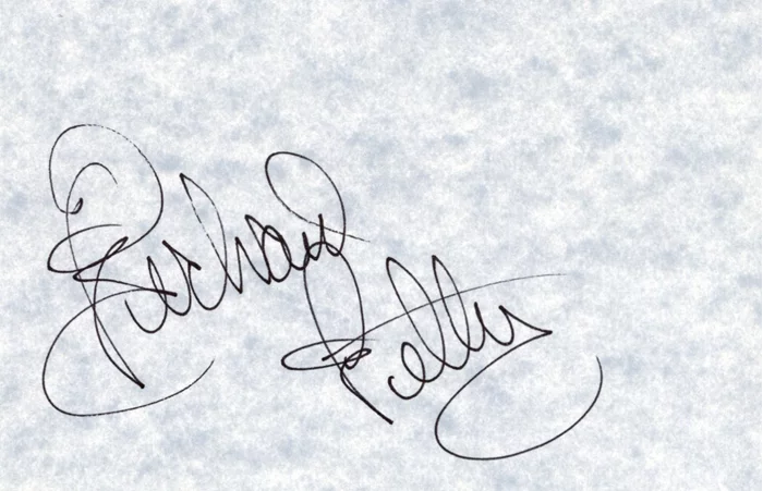 Richard Petty autograph