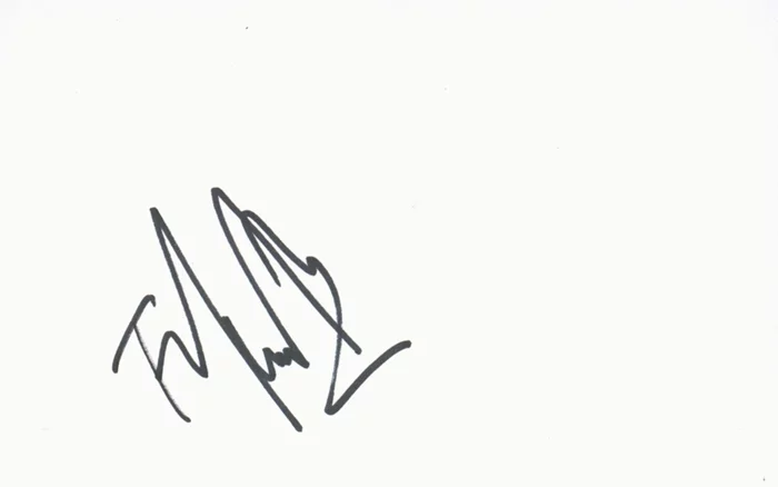 F. Murray Abraham autograph