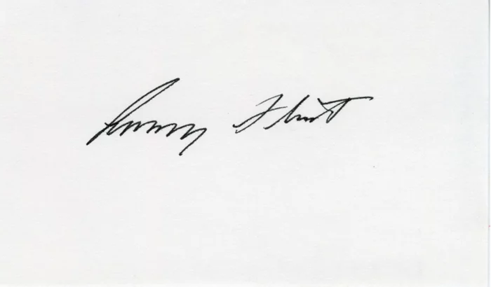 Larry Flynt autograph