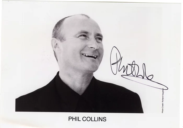Phil Collins autograph