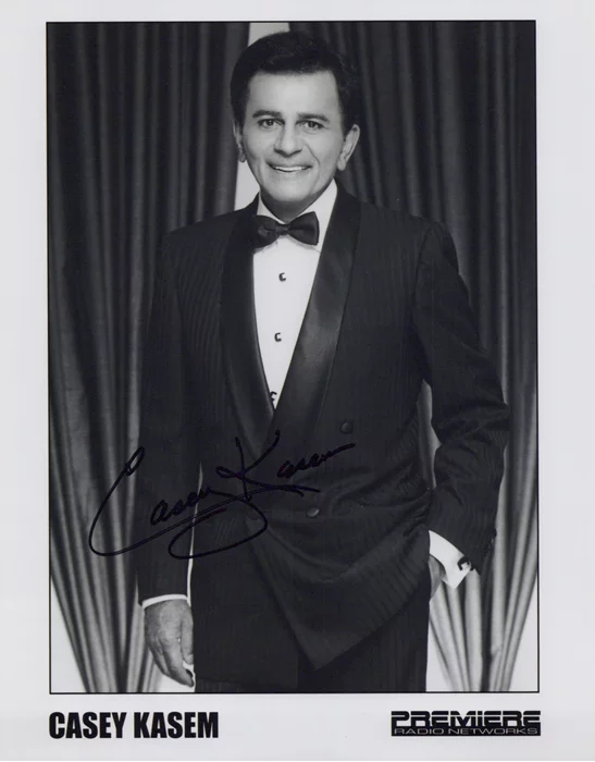Casey Kasem autograph