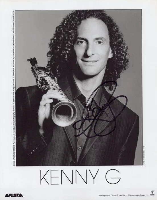 Kenny G autograph