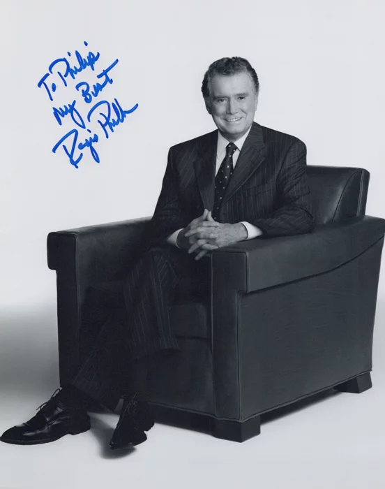 Regis Philbin autograph
