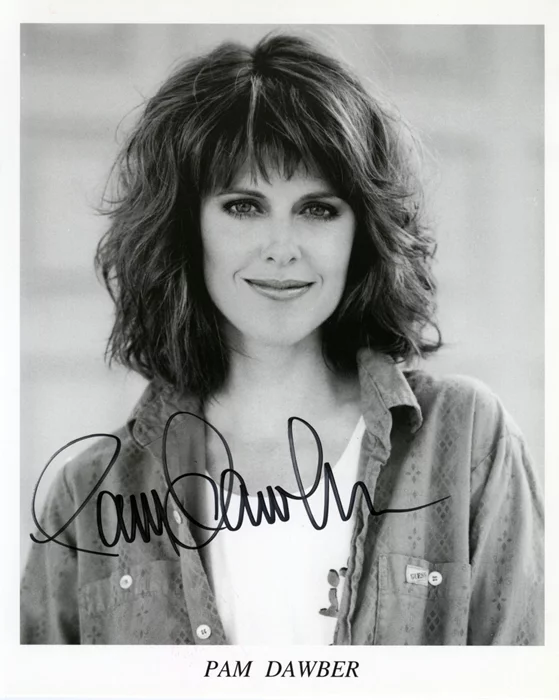 Pam Dawber autograph