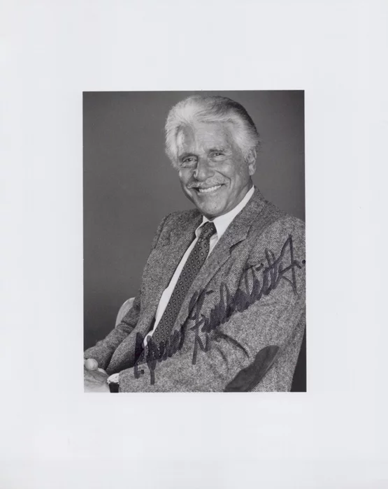 Efrem Zimbalist, Jr. autograph